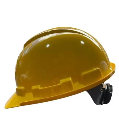 casco de protección tipo I amarillo ferreteria villa alvarez