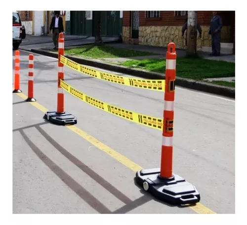 Cinta señalización peligro x 500 mts
